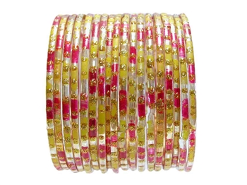 Classic Indian Glass Bangle Bracelets