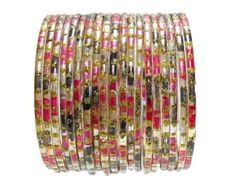 Classic Indian Glass Bangle Bracelets