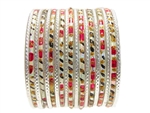 Classic Indian Glass Bangle Bracelets