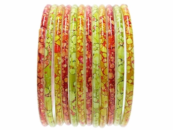 Thick Heavy Indian Glass Bangles
