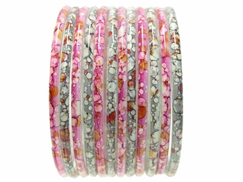 Thick Heavy Indian Glass Bangles