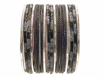 Pretty Indian Glass Bangles Set