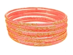 Peach Indian GLASS Bracelets Build-A-Bangle S 2.6