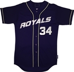 Pro Style Port Jeff Royals Majestic Cool Base Jersey