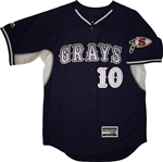 Authentic Majestic Sachem Grays Cool Base BP Jersey