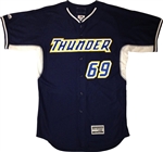 Authentic Long Island Thunder Majestic Cool Base Jersey