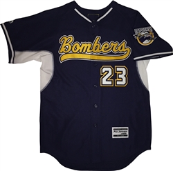 Authentic North Shore Bombers Majestic Cool Base Jersey