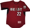 Authentic LI Beast Majestic Cool Base BP Jersey