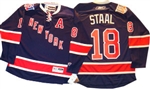 Official Reebok Premier New York Rangers #18 Staal Heritage Jersey