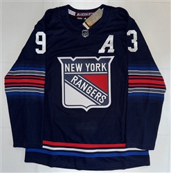 NY Rangers Authentic Mika Zibanejad Jersey