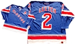 Official CCM 550 New York Rangers "A" #2 Brian Leetch Jersey