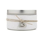 Large Tin Love Soy Candle Unscented