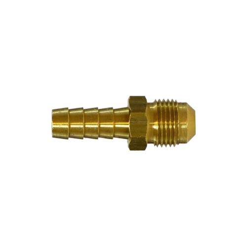 Brass Flare Fitting SAE 45-Degree Cone Flare Plug