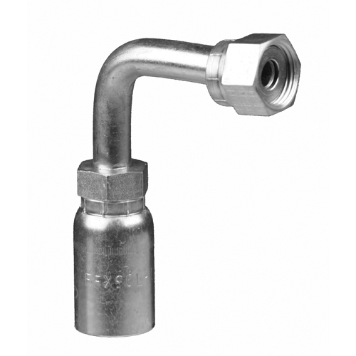 THY-FFX90L - O-Ring Face Seal (ORFS) Female Swivel, 90s Long Drop Hose  Fittings Ends