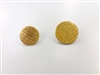 Blazer Button 133 - 2 Sizes (Golden Pattern Finish) - in Pack