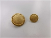 Blazer Button 139 - 2 Sizes (Golden Mesh Pattern) - in Pack