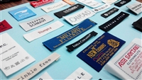 Custom woven labels