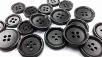 dark grey corozo suit buttons