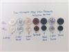 Dyed Logo-engraved Polyester Shirt Buttons