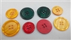 Dyed Imitation Shell Buttons