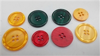 Dyed Imitation Shell Buttons