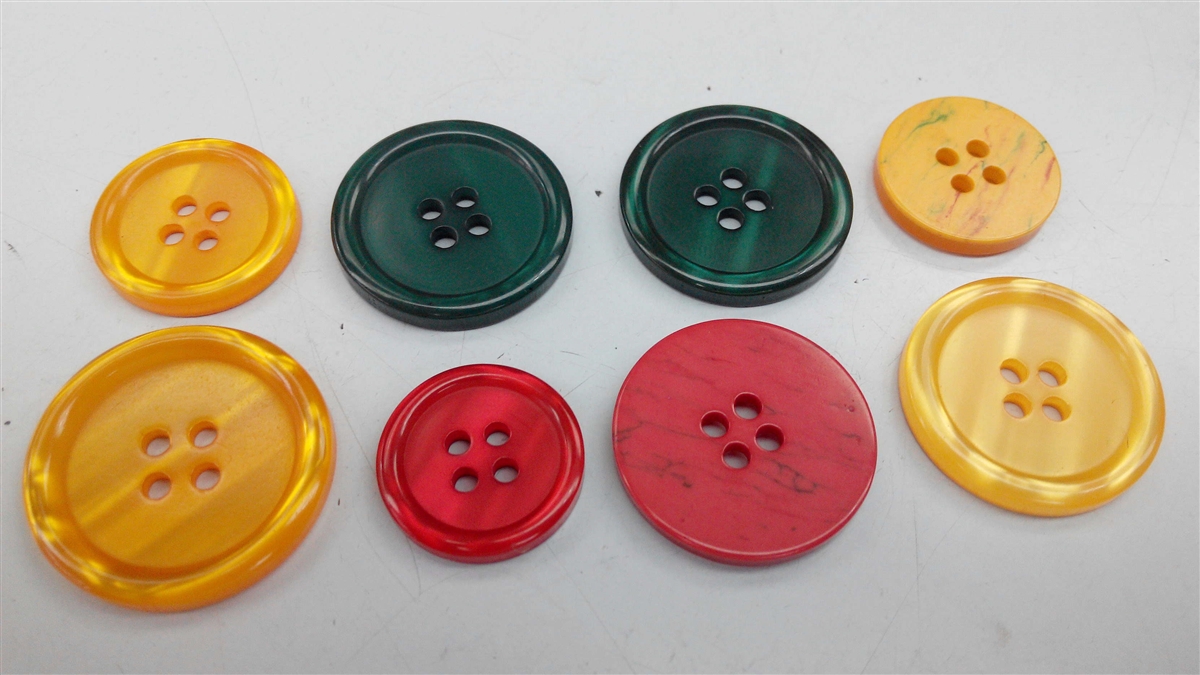Dyed Imitation Shell Buttons