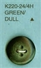 Urea Horn Pant 24L Green Buttons - 12 Pieces