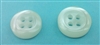 Polyester Shirt Buttons - 3mm Thickness K670N Off-White - 4 Holes