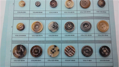 logo-engraved urea buttons