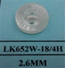 Logo Engraved Polyester Shirt Buttons - LK652W