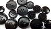 Black Horn Buttons for Suits