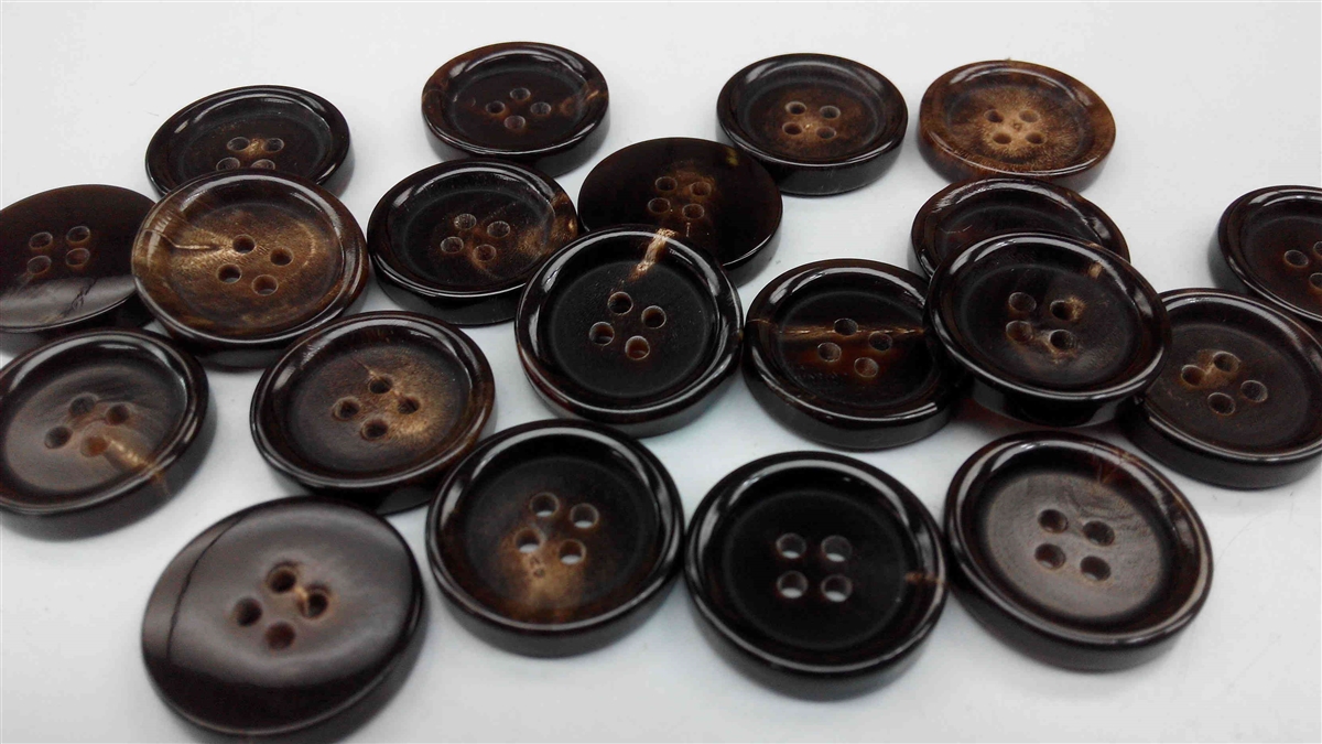 Dark Brown Buttons 