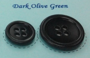 Dark Olive Green Pearl Suit Buttons