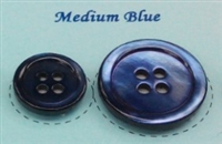 Medium Blue Pearl Suit Buttons
