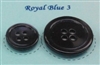 Royal Blue Pearl Suit Buttons