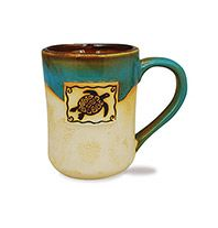 Turtle Stamp Potter's Mug