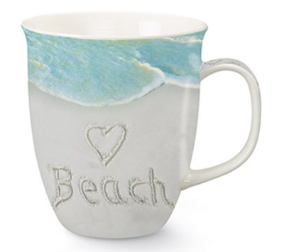 Beach Writing Mug