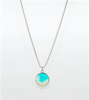 Shoreline Small Circle Necklace