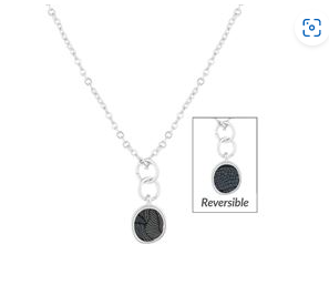 Jilzarah Petite Reversible Coin Necklace