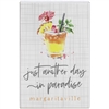 Just Another Day In Paradise Wooden Sign 3.5x5.25