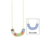 Jilzarah Beach Day Reversible Cradle Necklace