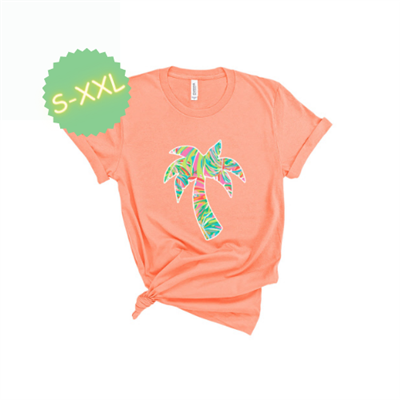 Viv & Lou Sunset Palm T-Shirt