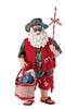 Possible Dreams Clothtique Santa Figurine "Hook, Line and Santa"