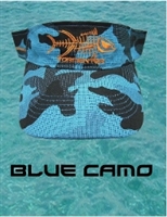 Tormenter Sun Visor-Blue Camo with Tuna