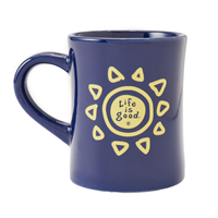 Life is Good Tribal Sun Diner Mug