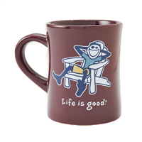 Life is Good Adirondack Jake Diner Mug