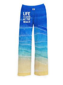 Life Is Good At The Beach Brief Insanity Lounge Pants