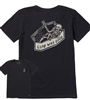 Life is Good Mens Life Was Good Skeleton Crusher Tee