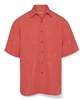 Bamboo Cay All Over Cocktails Coral Camp Shirt