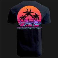 Men's Tormenter Retro Sunset Short Sleeve Tee